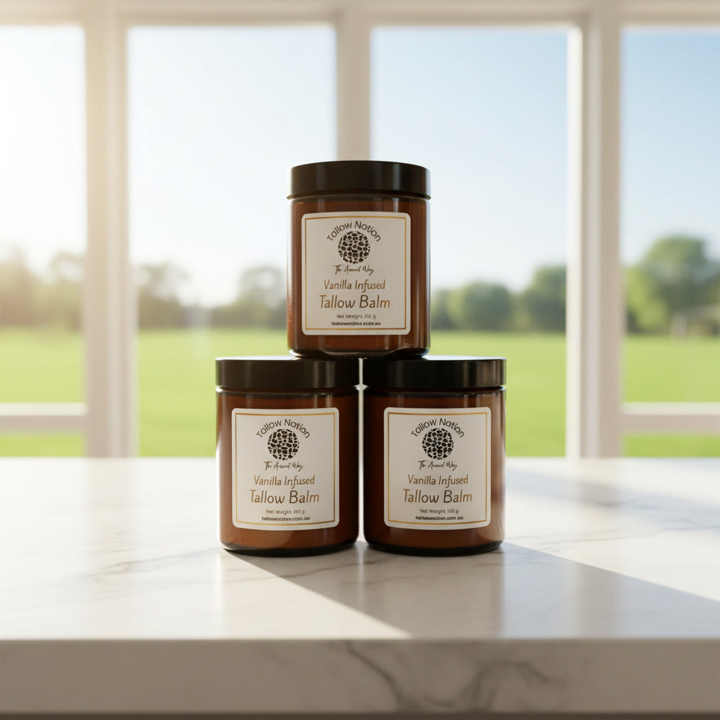 Vanilla Infused Tallow Balm 150g