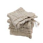 100% Cotton (Muslin) Face Cloth/Washer