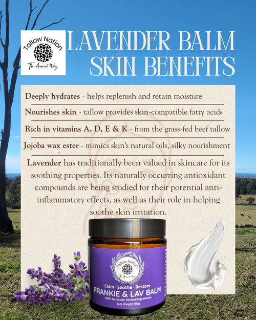 Frankie and Lavender Tallow Balm | Moisturiser