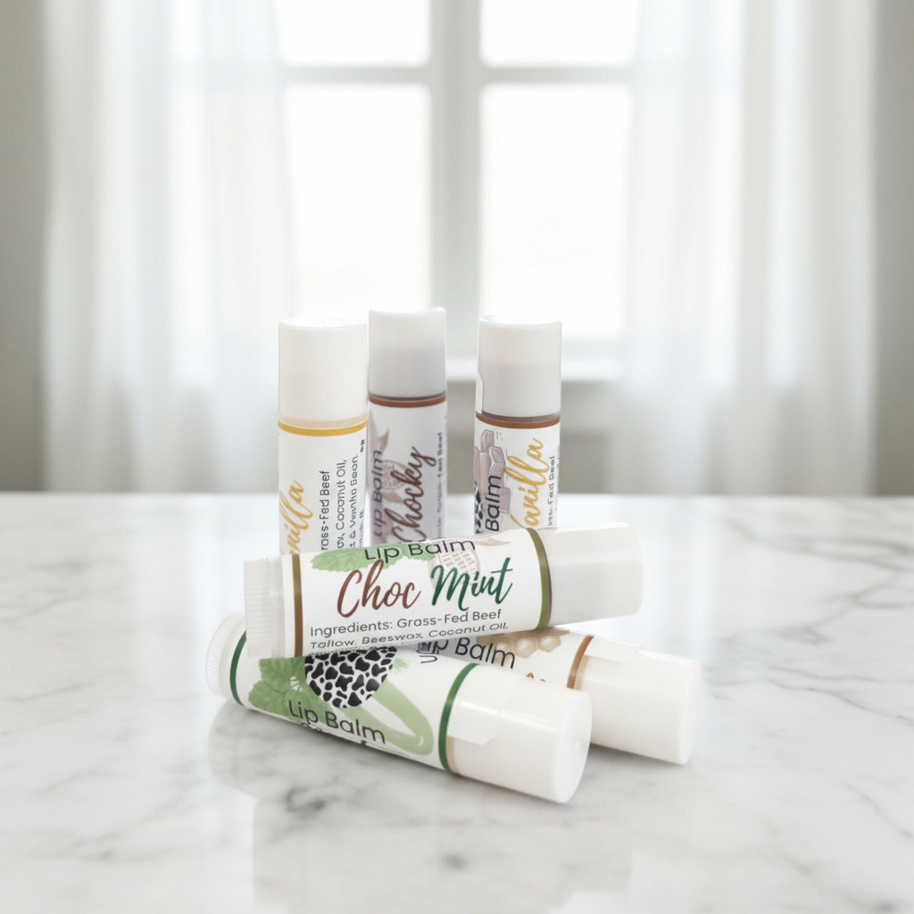 Tallow Lip Balm 5g - Choc & Vanilla