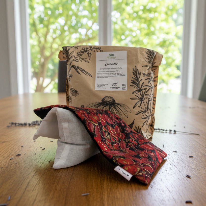 Lavender Eye Pillow | Soothing Weighted Eye Pillow for Relaxation & Sleep | Australian Made - Tallow Nation