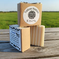 Handmade & Handcut Grass-Fed Beef Tallow Soap (~100-120g) – Unscented