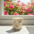 Handmade & Handcut Grass-Fed Beef Tallow Soap (~100-120g) – Rose Geranium