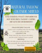 Tallow Botanical Guard 40g - Tallow Stick Balm - Tallow Nation
