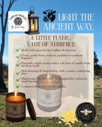 Tallow Candle Australia | Beef Tallow & Beeswax Candle - Tallow Nation