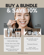 Save 10% on Tallow Nation deluxe 5-piece natural skincare bundle - Australian made