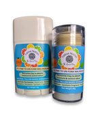 Tallow Nations Natural Deodorant - showing two deodorant sizes, one 40g and the other 70g
