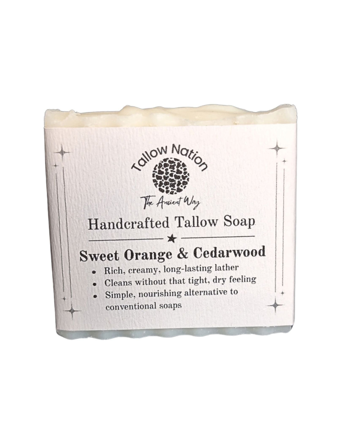 Tallow Soap Australia | Orange and Cedarwood | Soap Bar - Soap - Tallow Nation