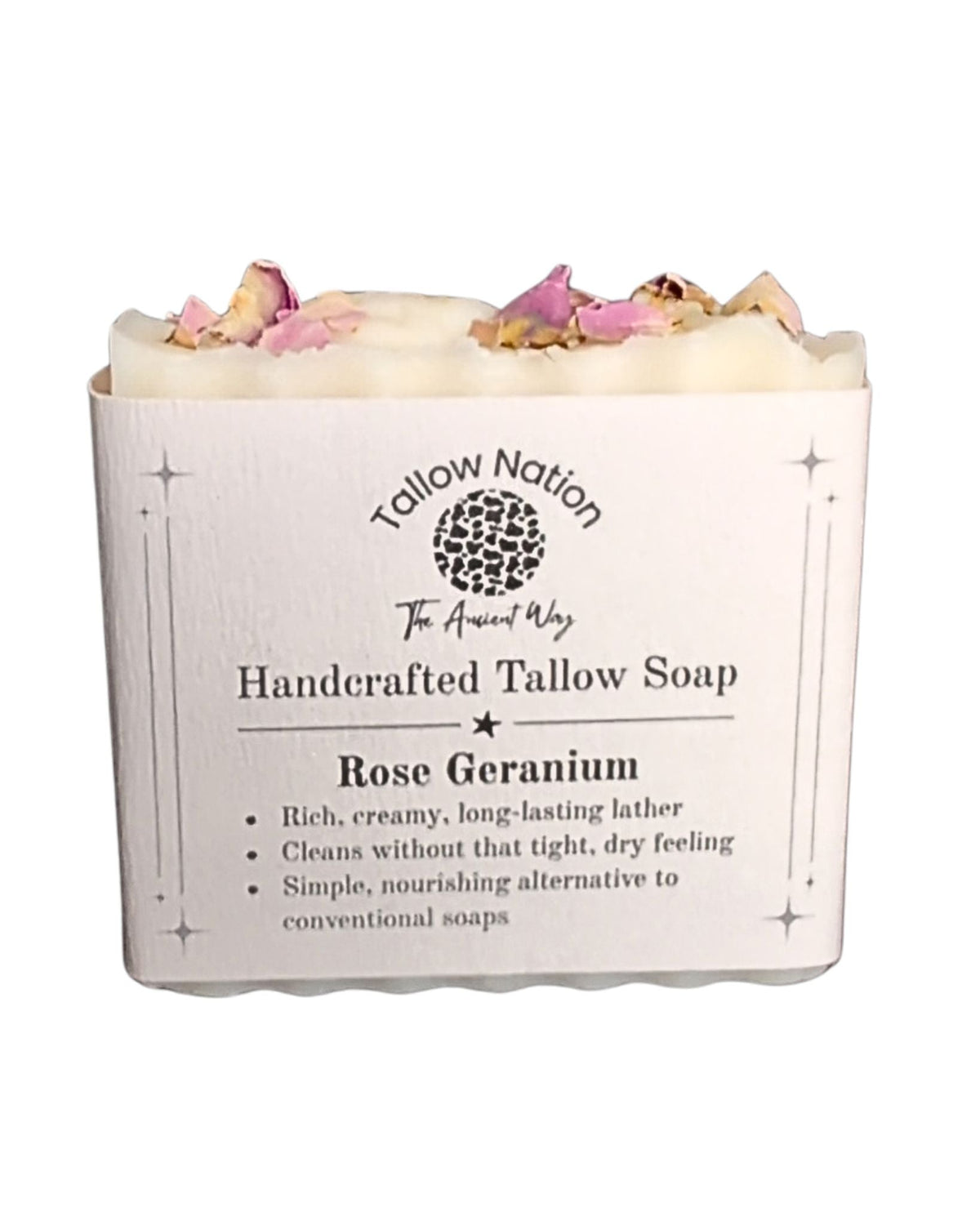 Tallow Soap Australia | Rose | Handmade Soap Bar - Soap - Tallow Nation